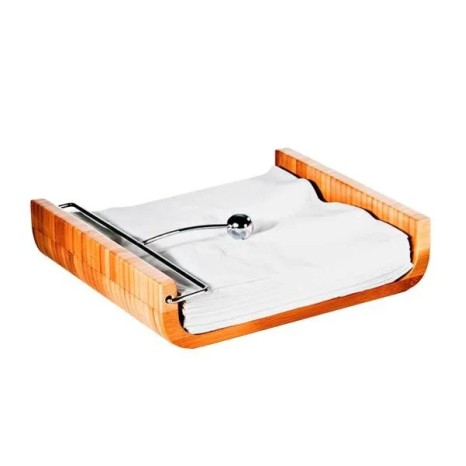 Porta-Guardanapos em Bambu Cancun Grande Personalizado