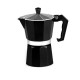 Cafeteira Italiana em Alumínio Preta 250Ml Personalizado