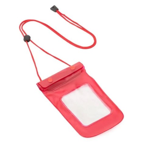 Porta Celular / Smartphone À Prova D'Água Vermelho Personalizado