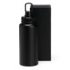 Garrafa Parede Dupla Na Cor Preta 950 Ml Personalizado