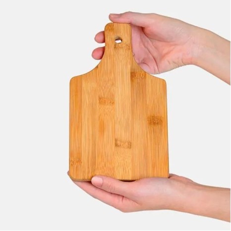 Conjunto para Bar em Bambu / Madeira / Inox 8 Pçs Personalizado