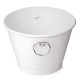 Balde para Gelo com Argolas Branco 6L Personalizado