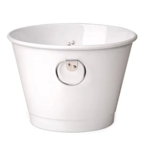 Balde para Gelo com Argolas Branco 6L Personalizado