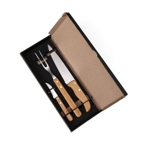 Kit de Facas com Tamanho de 7", 3" e Garfo 3 Pçs Personalizado