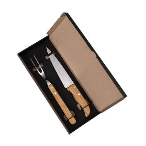 Conjunto de Faca 7" e Garfo 2 Pçs Personalizado