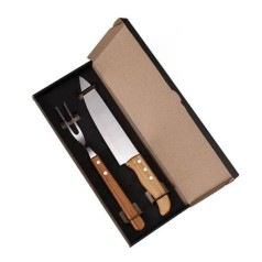 Conjunto de Faca 8" e Garfo 2 Pçs Personalizado