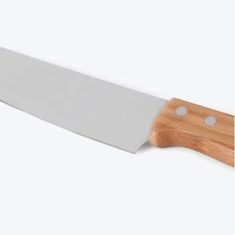 Kit com Faca 8", Faca Santoku e Garfo 3 Pçs Personalizado