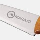 Conjunto de Garfo e Faca 7" em Bambu / Madeira / Inox Special Line 2 Pçs Personalizado