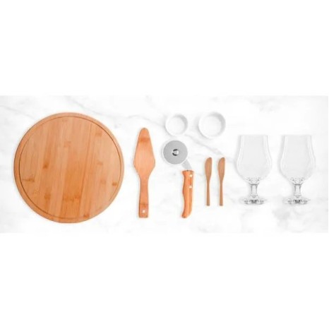 Kit Pizza e Cerveja 9 Pçs Personalizado