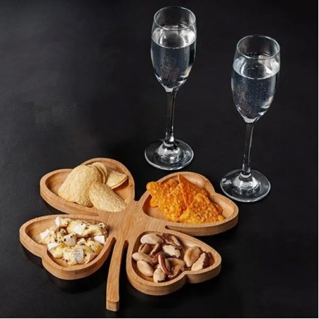 Kit Petisco e Champagne 3 Pçs Não Acompanha Garrafa Personalizado