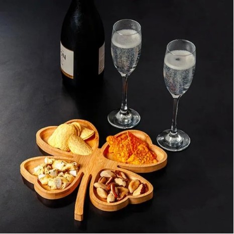 Kit Petisco e Champagne 3 Pçs Não Acompanha Garrafa Personalizado