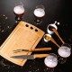 Kit Churrasco, Petisco, Cerveja e Tábua 3 Furos 11 Pçs Personalizado