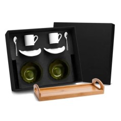 Kit para Cafezinho 9 Pçs Personalizado