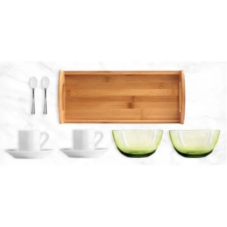 Kit para Cafezinho 9 Pçs Personalizado