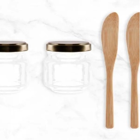 Kit para Patê / Geleia 4 Pçs Personalizado