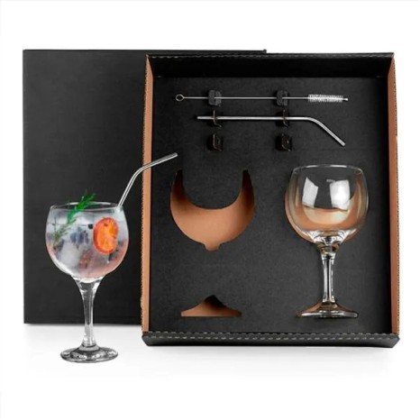 Kit para Gin Tônica 5 Pçs Personalizado