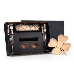 Kit Petisco e Champagne 7 Pçs Personalizado