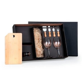 Kit para Queijo e Vinho 8 Pçs Personalizado