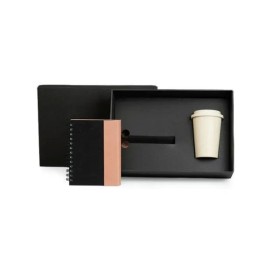 Kit Caderno, Caneta e Copo 3 Pçs Personalizado