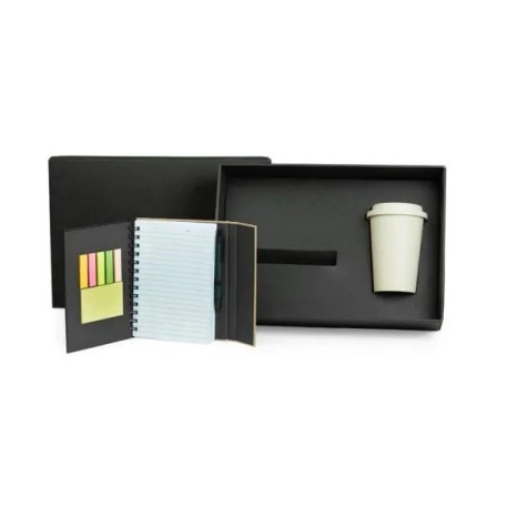 Kit Caderno, Caneta e Copo 3 Pçs Personalizado