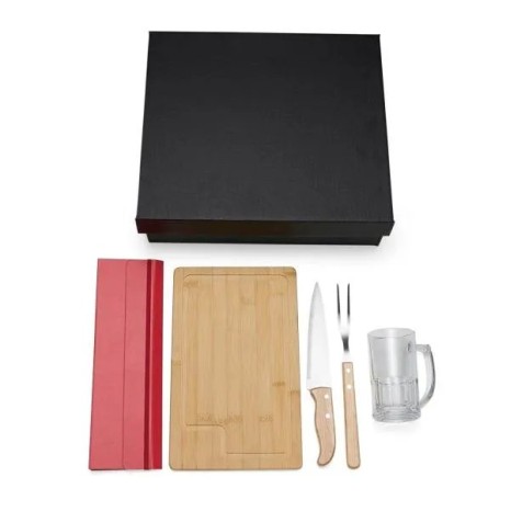 Kit Churrasco com Caneca Personalizado