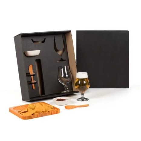 Kit Petisco, Patê e Cerveja 7 Pçs Personalizado