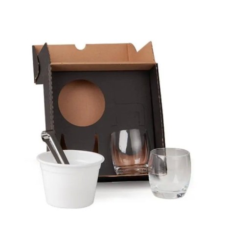 Kit para Whisky com Balde 4 Pçs Personalizado