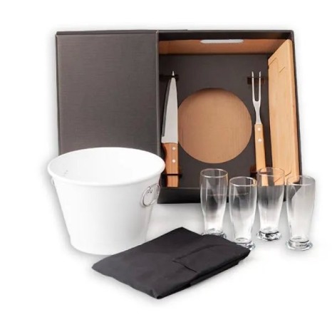 Kit para Churrasco com Balde 9 Pçs Personalizado