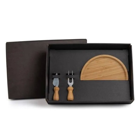 Kit para Petisco / Queijo 3 Pçs Personalizado