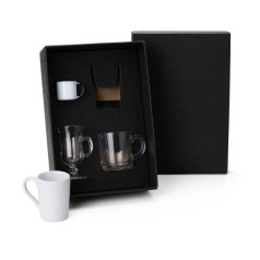 Jogo de Canecas para Café/Chá 4 Pçs Personalizado