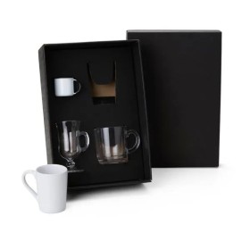 Jogo de Canecas para Café/Chá 4 Pçs Personalizado