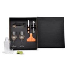 Kit para Drinks com Coqueteleira 6 Pçs Personalizado