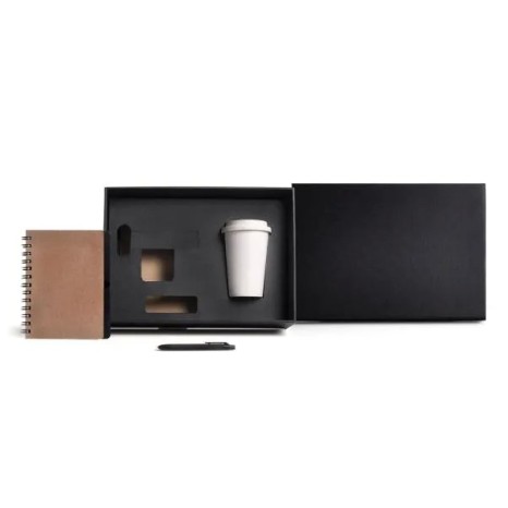 Conjunto Caderno e Copo com Tampa 2 Pçs Personalizado