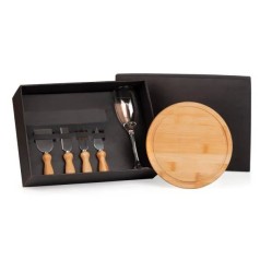 Conjunto Taça, Tábua e Utensílios 6 Peças Personalizado