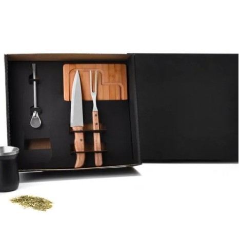 Kit para Churrasco / Chimarrão / Terere 5 Pçs Personalizado