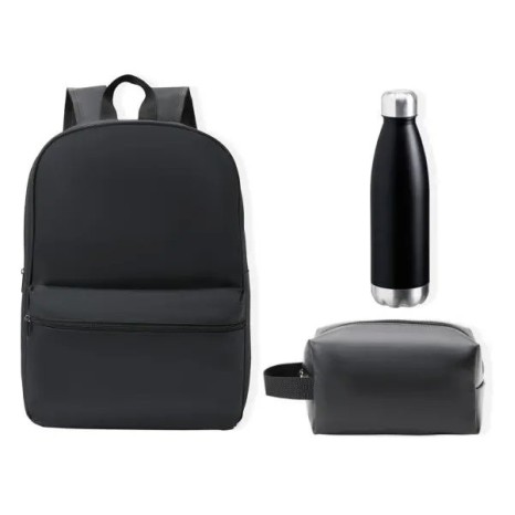Conjunto Mochila, Necessaire e Garrafa 3 Pçs Personalizado