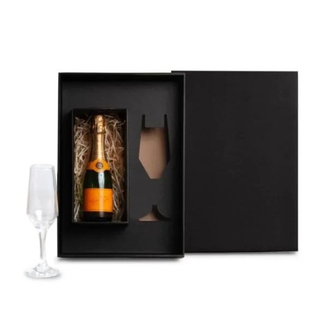 Taça de Vidro para Champagne 186 Ml com Espaço para Garrafa Mini Personalizado
