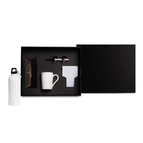 Kit Squeeze e Acessórios Branco 4 Pçs Personalizado