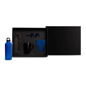 Kit Squeeze e Acessórios Azul 4 Pçs Personalizado