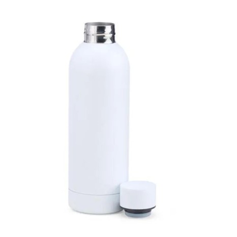 Kit Garrafa e Caneca Branco 2 Pçs Personalizado