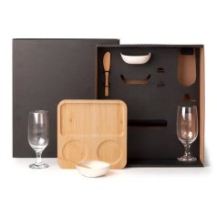 Kit Petisco, Patê e Cerveja 7 Pçs Personalizado