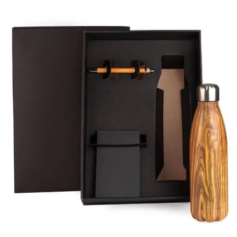 Kit Garrafa e Acessórios 3 Pçs Personalizado