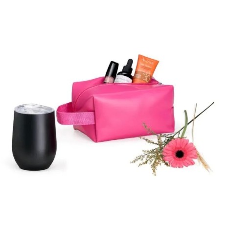 Kit Copo Térmico e Necessaire 2 Pçs Personalizado