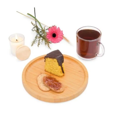 Kit para Café com Vela Aromatizada 3 Pçs Personalizado