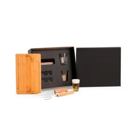 Kit para Churrasco com Copos 5 Pçs Personalizado