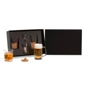 Conjunto de Copos de Vidro 4 Pçs Personalizado