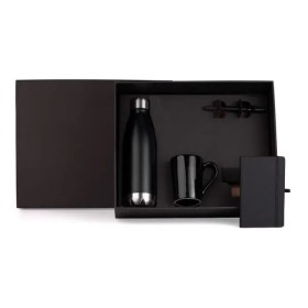 Kit Garrafa e Acessórios 4 Pçs Personalizado