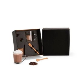 Kit Canecas com Colheres 4 Pçs Personalizado