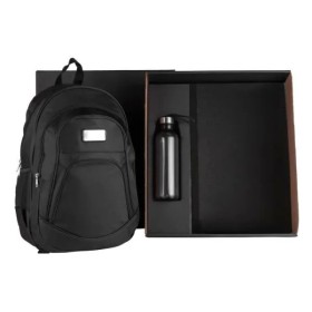 Kit Mochila com Squeeze 2 Pçs Personalizado