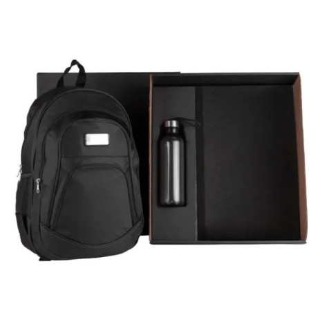 Kit Mochila com Squeeze 2 Pçs Personalizado
